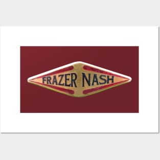 Frazer Nash 1920s British classic car badge photo Posters and Art